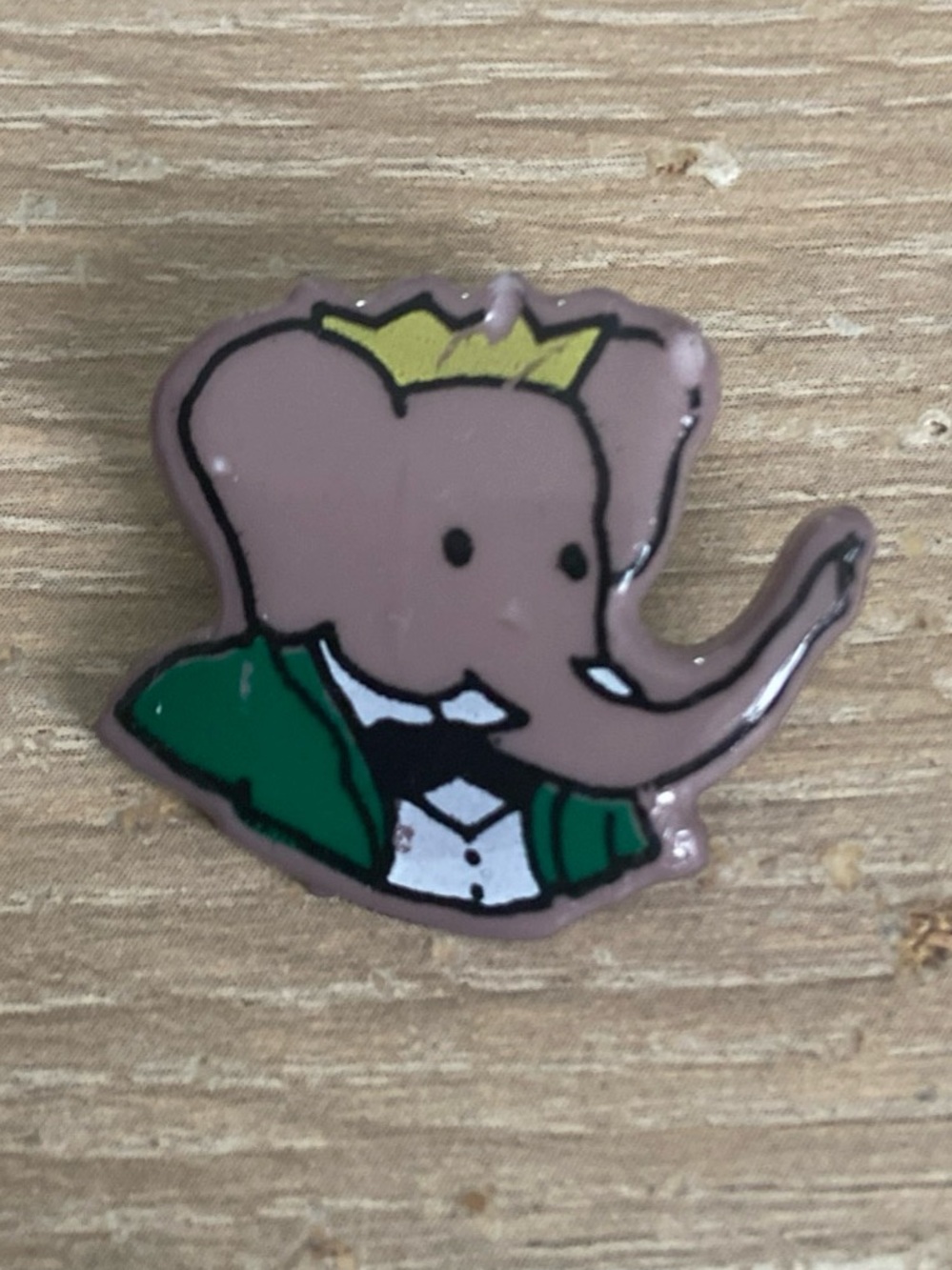 Vintage BABAR THE ELEPHANT Pin